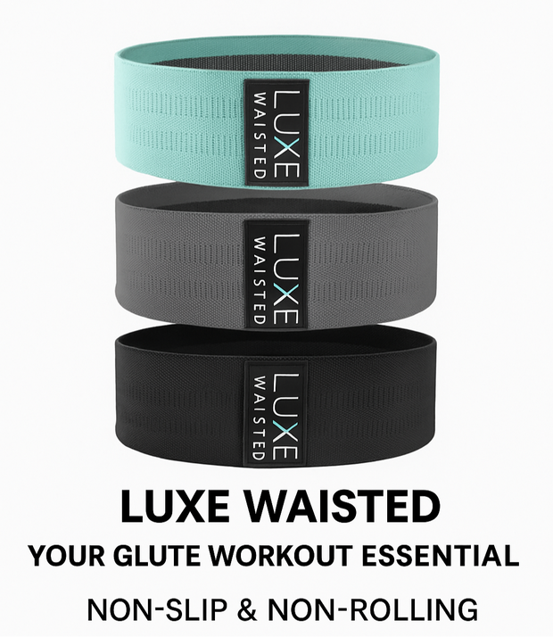 Resistance bands for women
Fabric booty bands
Non-slip workout bands
Luxe Waisted bands
Glute bands for home workouts
Hip circle resistance bands
High-quality resistance bands
Exercise bands for squats
