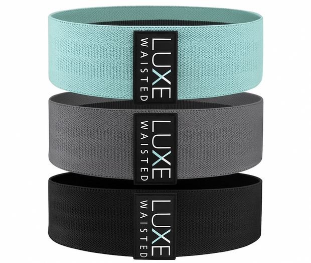Resistance bands for women
Fabric booty bands
Non-slip workout bands
Luxe Waisted bands
Glute bands for home workouts
Hip circle resistance bands
High-quality resistance bands
Exercise bands for squats
