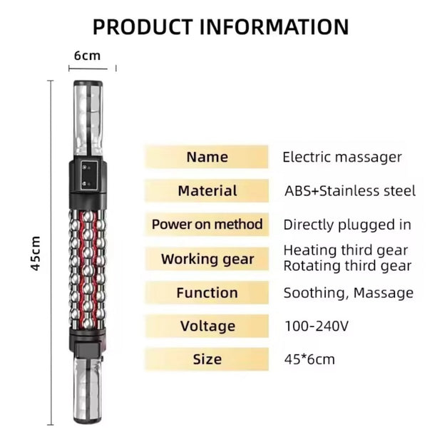Luxe Red Light Electric Roller