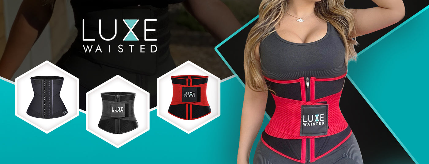 Waist Trainers | Women's Gym Clothing | Luxe Waisted | Fitness Accessories | Slimming Belts | Sweat Belts | Waist Trimmers | Sportswear | Women's Apparel