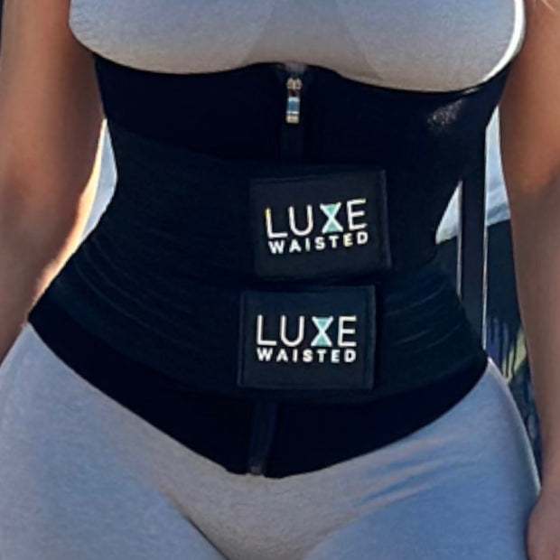 best waist trainer luxe waisted -fajas colombianas - ann michell