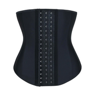 Satin Classic Waist Trainer Black