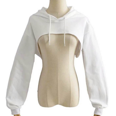 crop top hoodies, luxewaisted