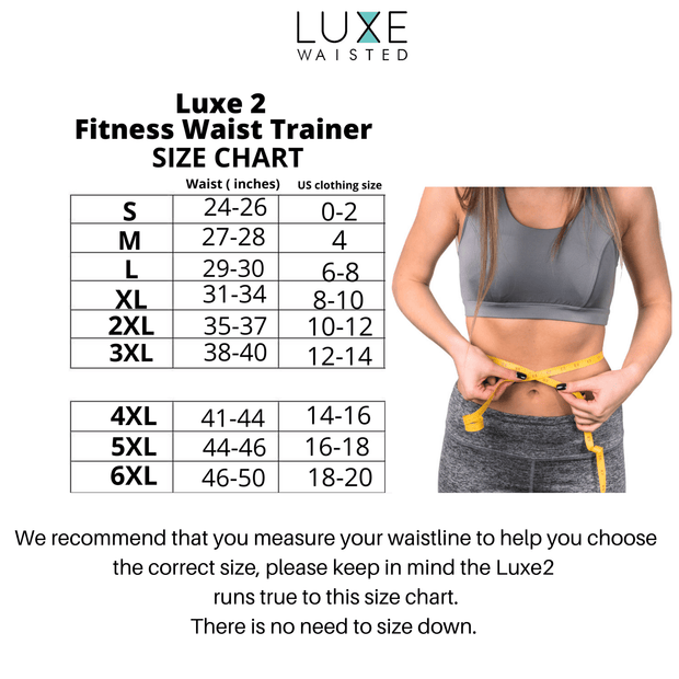 Luxe Waisted Womens Waist Trainers LUXE 2 Sport waist trainer