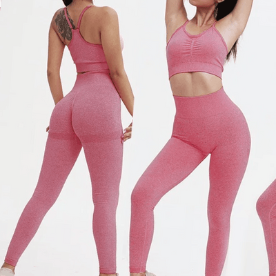 Luxewaisted Luxewaisted Small / Pink Sahara Luxe Set