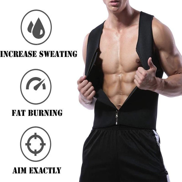 Luxewaisted Mens Waist Trainers Men’s thermo VEST